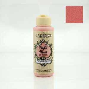 Cadence Style Matt Akrilik Boya 120ml 9019 Flamingo Pembe - Cadence