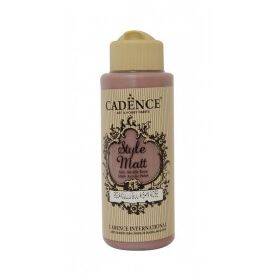 Cadence Style Matt Akrilik Boya 120ml 9024 Küllü Gül - 1