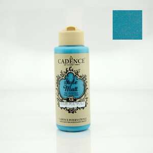 Cadence Style Matt Akrilik Boya 120ml 9035 Kelebek Mavi - Cadence