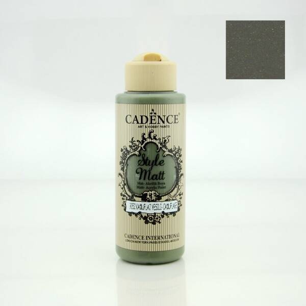 Cadence Style Matt Akrilik Boya 120ml 9052 Kamuflaj Yeşili - 1