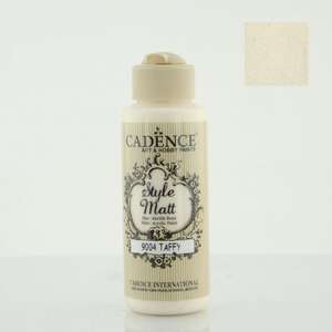 Cadence Style Matt Akrilik Boya 120ml 9004 Taffy - Cadence