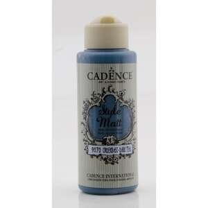 Cadence Style Matt Akrilik Boya 120ml 9070 Ördekbaşı - Cadence