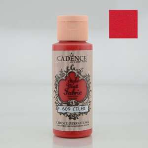 Cadence - Cadence Style Matt Fabric Kumaş Boyası 59ml Çilek