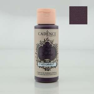 Cadence - Cadence Style Matt Fabric Kumaş Boyası 59ml Karadut