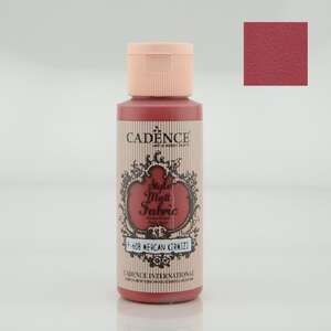 Cadence - Cadence Style Matt Fabric Kumaş Boyası 59ml Mercan Kırmızı