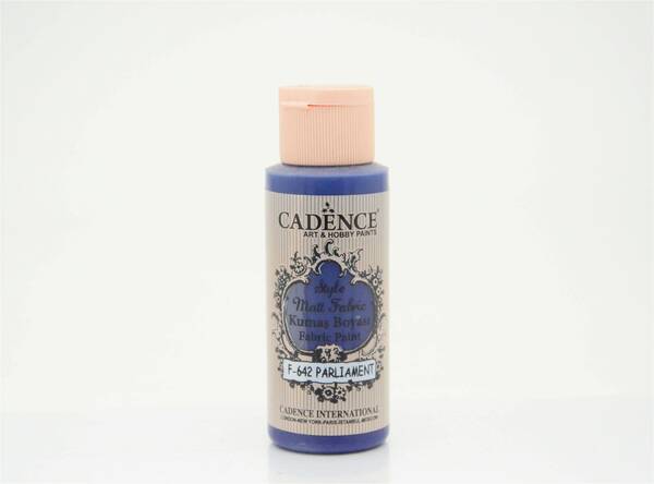 Cadence Style Matt Fabric Kumaş Boyası 59ml Parlement - 1