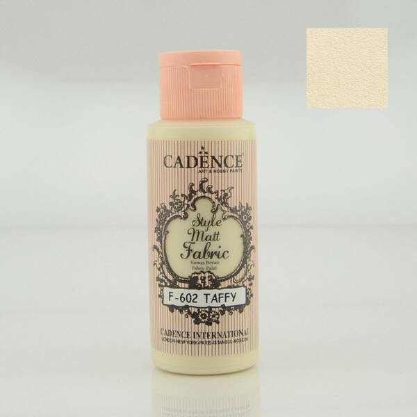 Cadence Style Matt Fabric Kumaş Boyası 59ml Taffy - 1