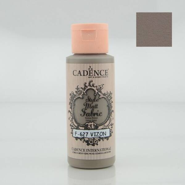 Cadence Style Matt Fabric Kumaş Boyası 59ml Vizon - 1