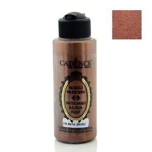 Cadence Su Bazlı Yaldız Boya 120ml Antik Bronz - Cadence