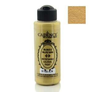 Cadence - Cadence Su Bazlı Yaldız Boya 120ml Yeşil Altın