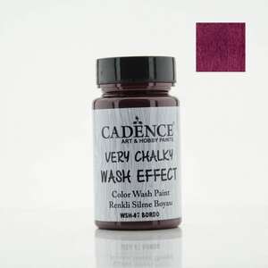 Cadence Very Chalky Wash Effect 90 Ml Wsh07 Bordo - Cadence