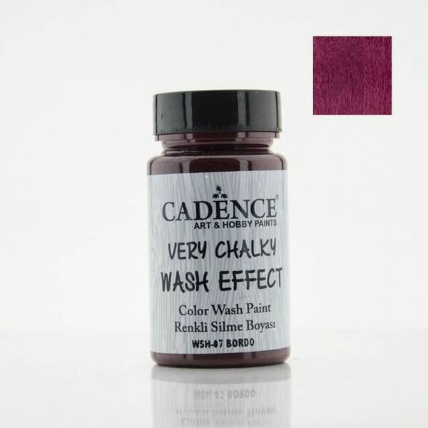 Cadence Very Chalky Wash Effect 90 Ml Wsh07 Bordo - 1