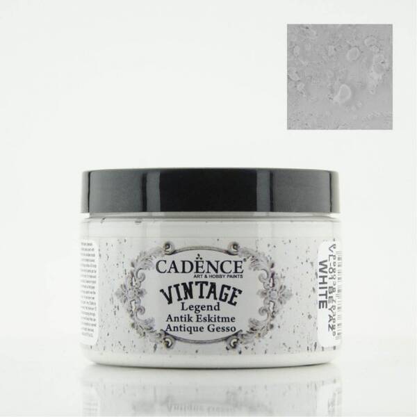 Cadence Vintage Legend Antik Eskitme 150Ml Beyaz - 1