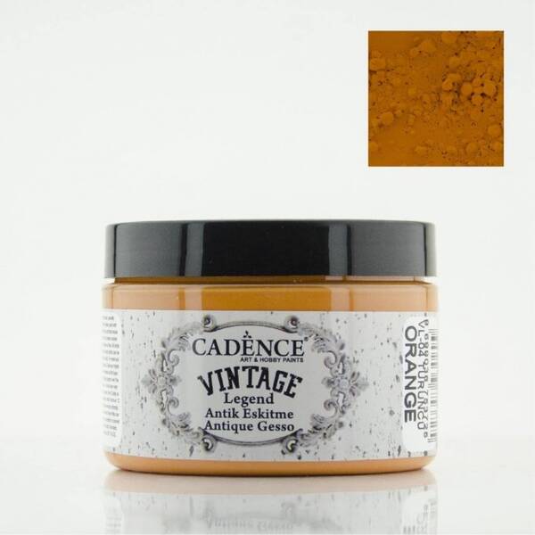Cadence Vintage Legend Antik Eskitme 150Ml Turuncu - 1