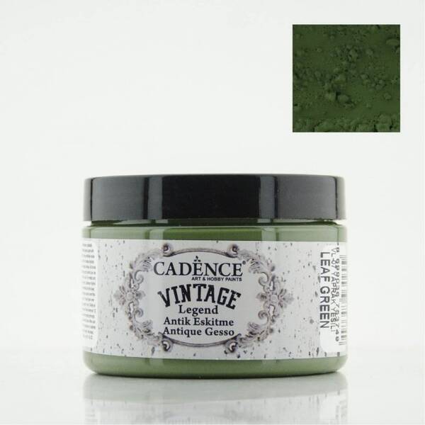 Cadence Vintage Legend Antik Eskitme 150Ml Yaprak Yeşili - 1