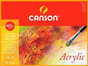 Canson - Canson Akrilik Pad 400Gr 36X48 10 Yaprak