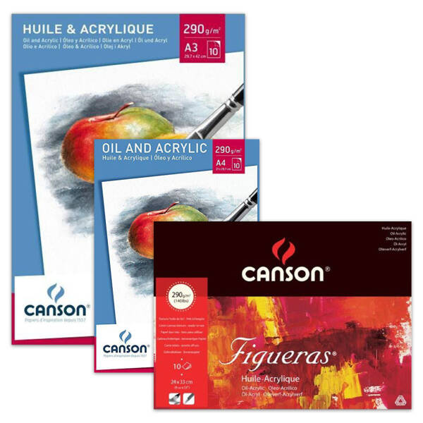 Canson Akrilik ve Yağlı Boya Defterleri - 1