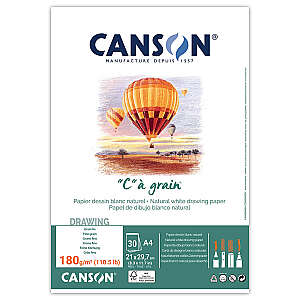 Canson Ca Grain Çizim Defteri 180gr A4 30 Yaprak - Canson