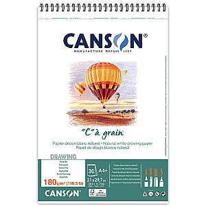 Canson Ca Grain Çizim Defteri 180gr A4 30 Yaprak Spiralli - Canson