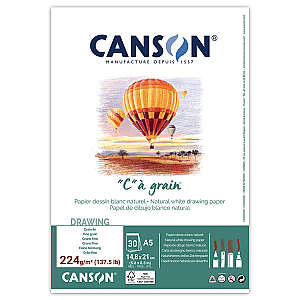 Canson Ca Grain Çizim Defteri 224gr A5 30 Yaprak - Canson