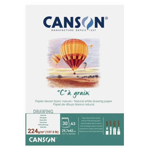 Canson Cagrain Pad 224Gr 30 Yaprak A4 - 2