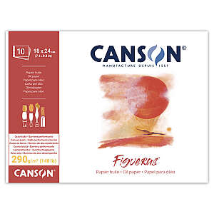Canson Figueras Yağlı Boya Defteri 290gr 18X24cm 10 Yaprak - Canson