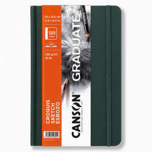 Canson Graduate Book Croquis Eskiz Defteri 120gr 14X21,6cm 60 Yaprak - Canson
