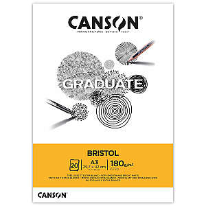Canson Graduate Bristol Defter 180gr A3 20 Yaprak - Canson