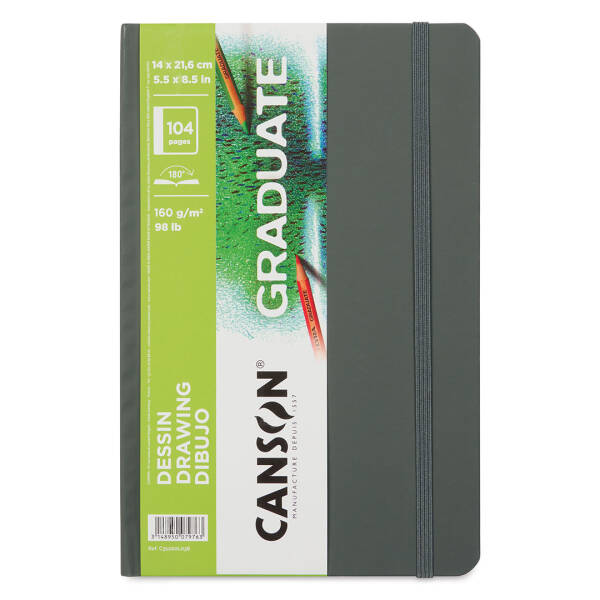 Canson Graduate Drawing Book Çizim Defteri 160gr 14X21,6cm 52 Yaprak - 1