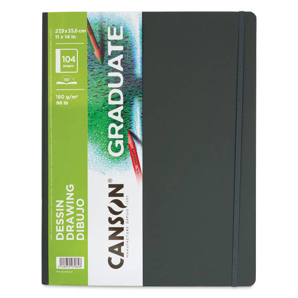 Canson Graduate Drawing Book Çizim Defteri 160gr 27,9X35,6cm 52 Yaprak - 1