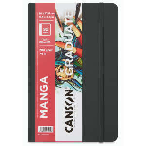 Canson Graduate Manga Book Marker Defteri 200gr 14X21,6cm 40 Yaprak - Canson