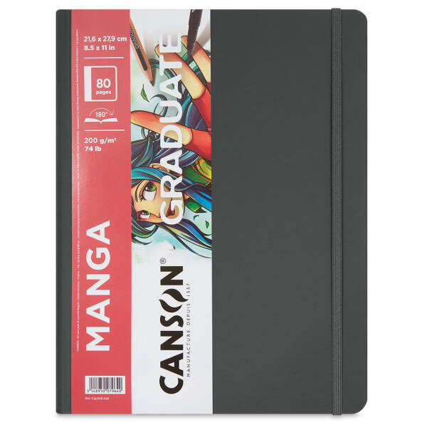 Canson Graduate Manga Book Marker Defteri 200gr 21,6X27,9cm 40 Yaprak - 1