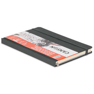 Canson Graduate Sketch & Notes Book Hardcover Defter 90gr 14X21,6cm 92 Yaprak Koyu Gri - 4
