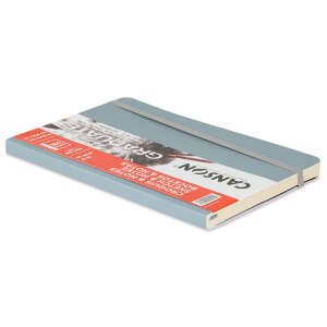 Canson Graduate Sketch & Notes Book Softcover Defter 90gr 14X21,6cm 92 Yaprak Açık Gri - 4