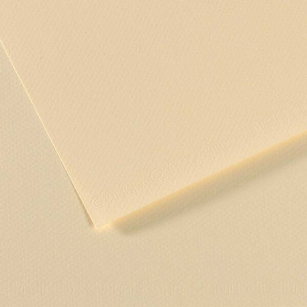 Canson Mi-Teintes 160 Gr 50X65cm Pale Yellow 101 - 1