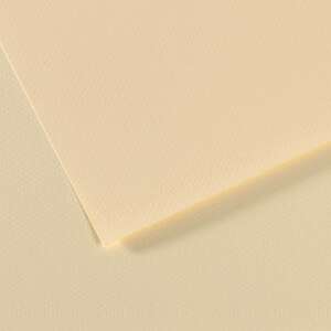 Canson Mi-Teintes 160 Gr 50X65cm Pale Yellow 101 - Canson