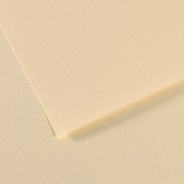 Canson Mi-Teintes 160 Gr 50X65cm Pale Yellow 101 - 1