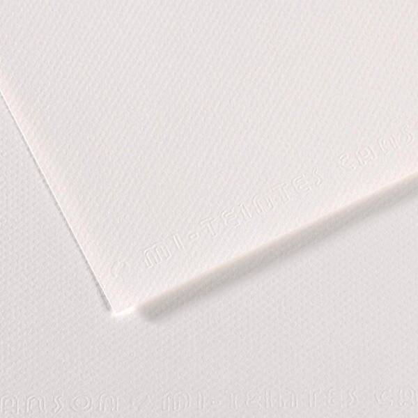 Canson Mi-Teintes 160 Gr 50X65cm White 335 - 1