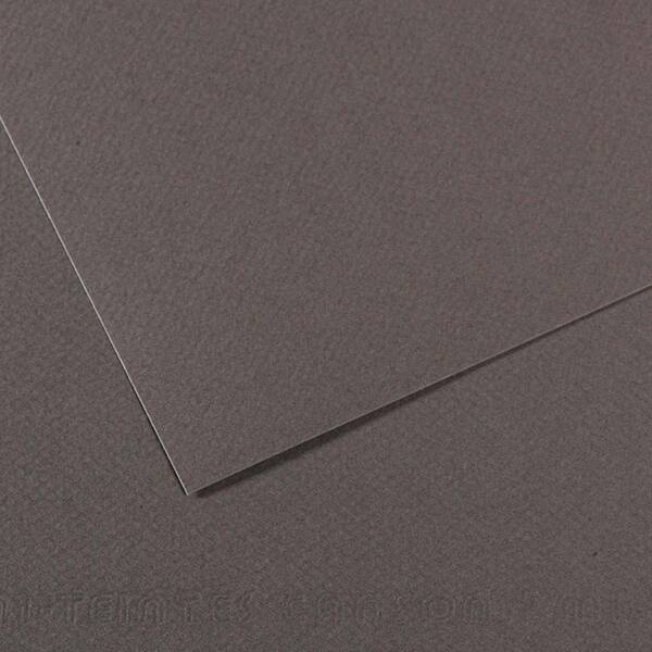 Canson Mi-Teintes 160 Gr 50X65cm Dark Grey 345 - 1