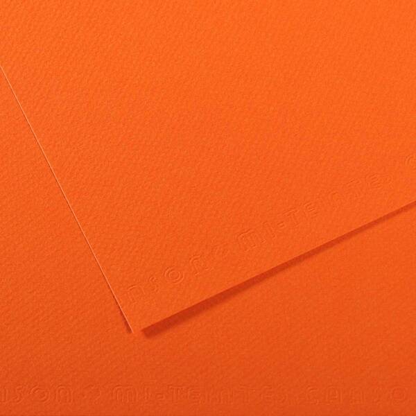 Canson Mi-Teintes 160 Gr 50X65cm Orange 453 - 1