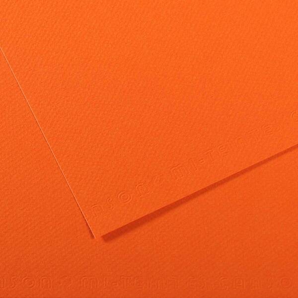 Canson Mi-Teintes 160 Gr 50X65cm Orange 453 - 1