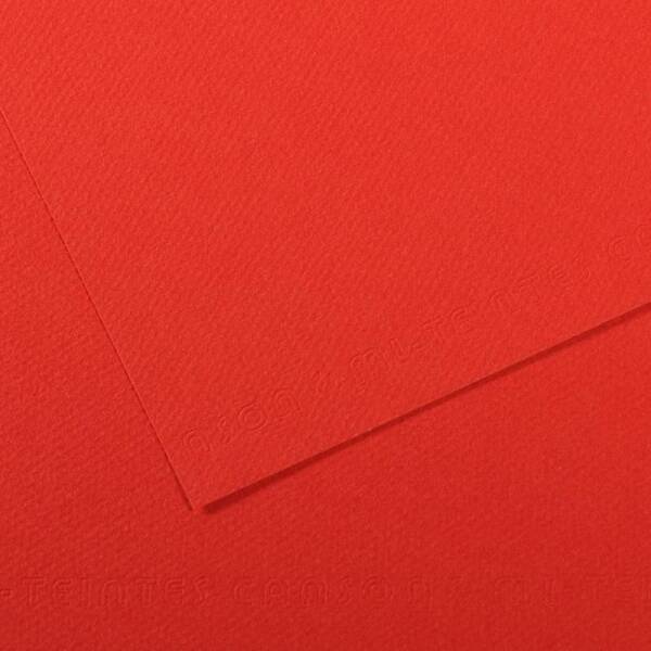 Canson Mi-Teintes 160gr A4 506 Poppy Red - 1