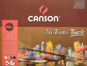 Canson - Canson Mi-Teintes Touch Pastel Boya Defter A4 350gr