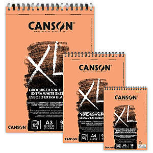 Canson XL Sketch Extra White Eskiz Defterleri - Canson
