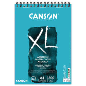 Canson XL Watercolour Sulu Boya Defteri 300gr A4 30 Yaprak - Canson