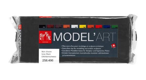 Caran Dache Model Art Plastilin 1000gr 258-496 Siyah