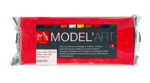 Caran Dache - Caran Dache Model Art Plastilin 1000gr 258-570 Kırmızı