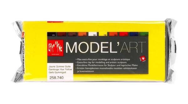 Caran Dache Model Art Plastilin 1000gr 258-740 Sarı