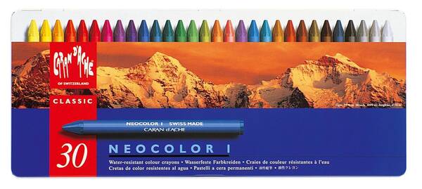 Caran Dache Neocolor I 30'lu Pastel Boya Set 7000-330