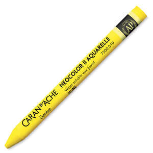 Caran Dache Neocolor II Aquarelle Pastel Boya 7500-010 Yellow - 3